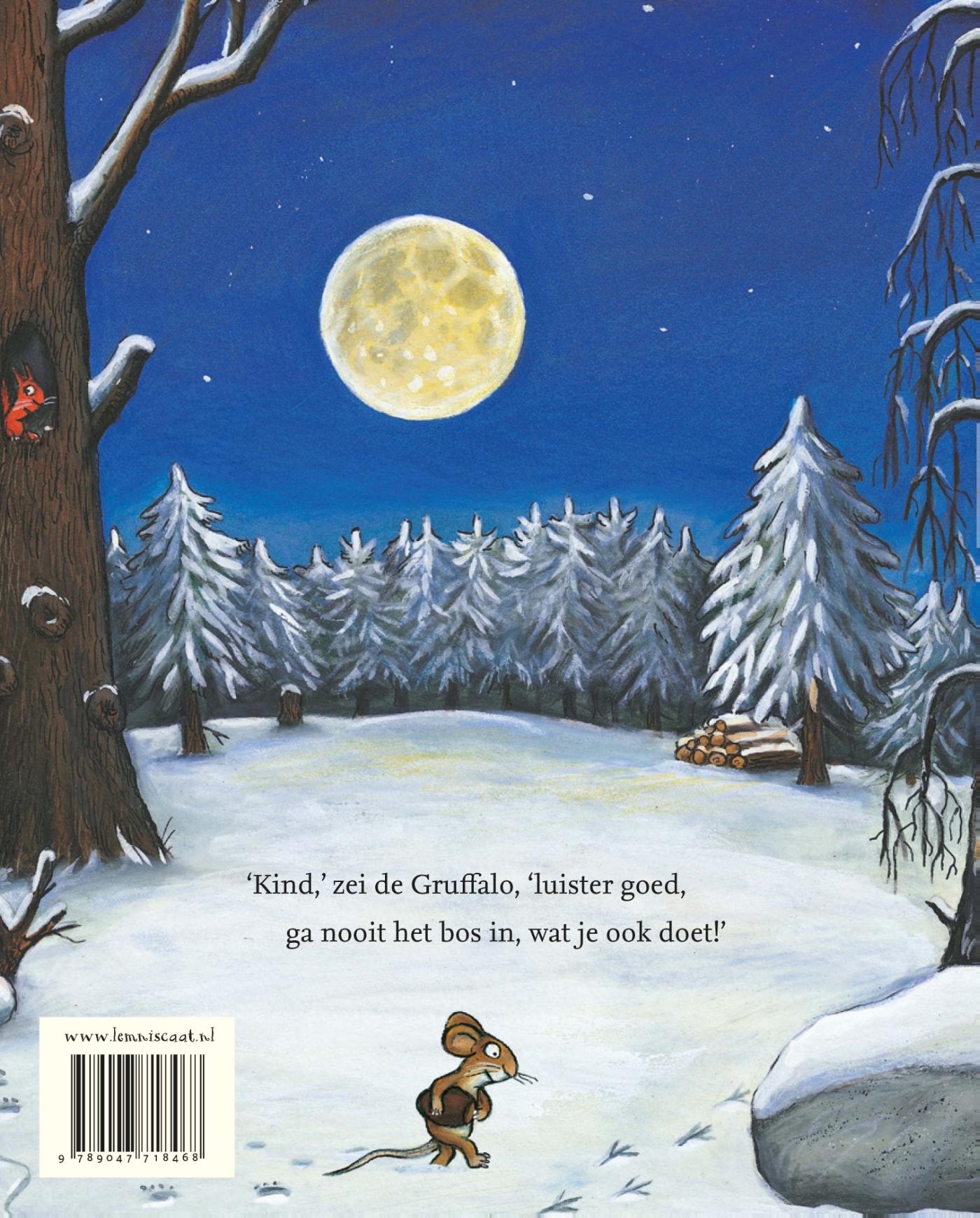 Achterkant van Het kind van de Gruffalo