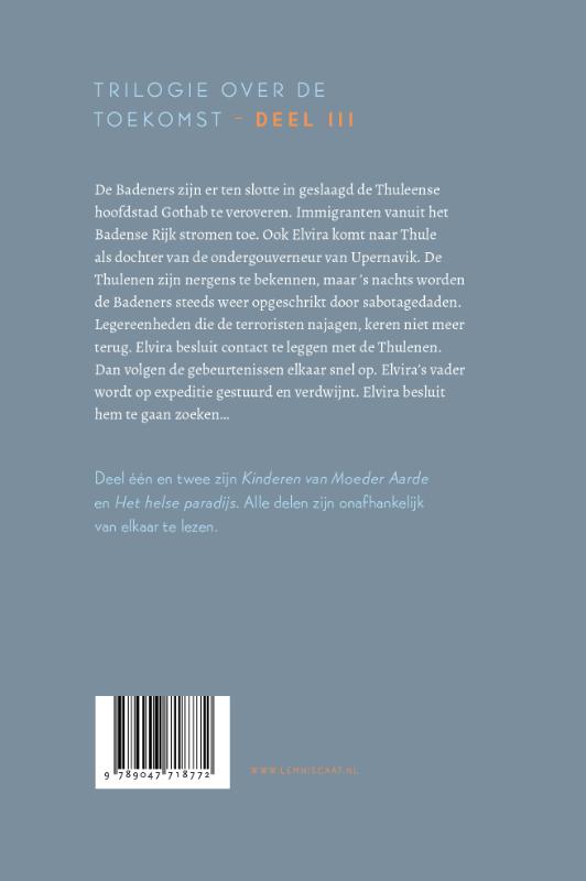 Achterkant van Het Gulden Vlies van Thule