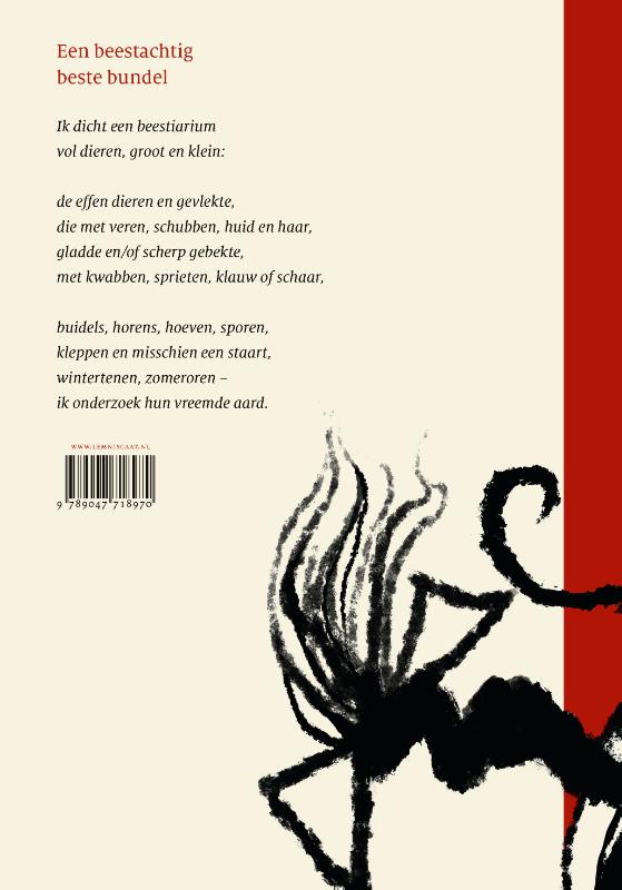 Achterkant van Beestiarium