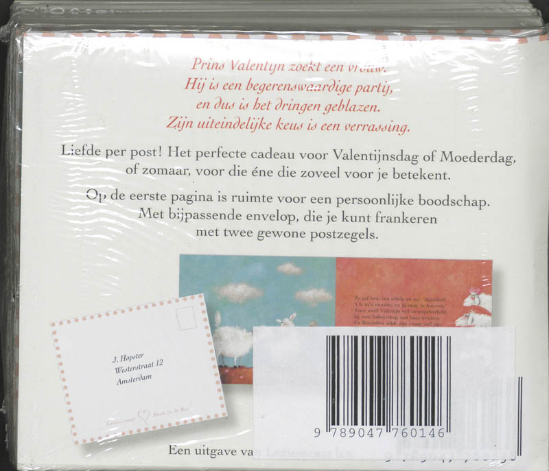 Achterkant van Hopeloos verliefd
