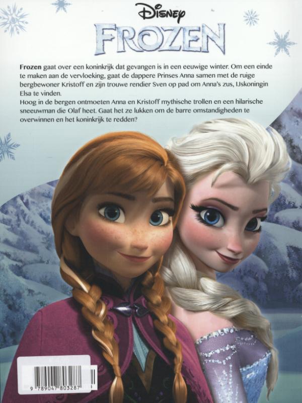 Achterkant van Frozen
