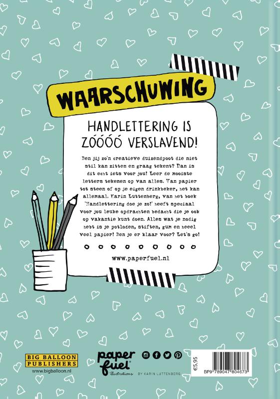 Achterkant van Editie 1