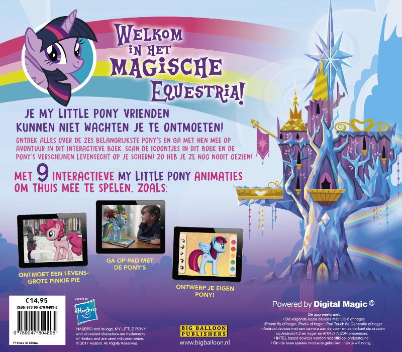 Achterkant van Breng Equestria tot leven