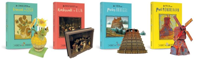 Achterkant van Kunst voor kinderen (complete set)