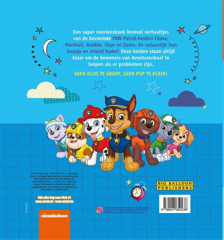 Achterkant van Groot voorleesboek