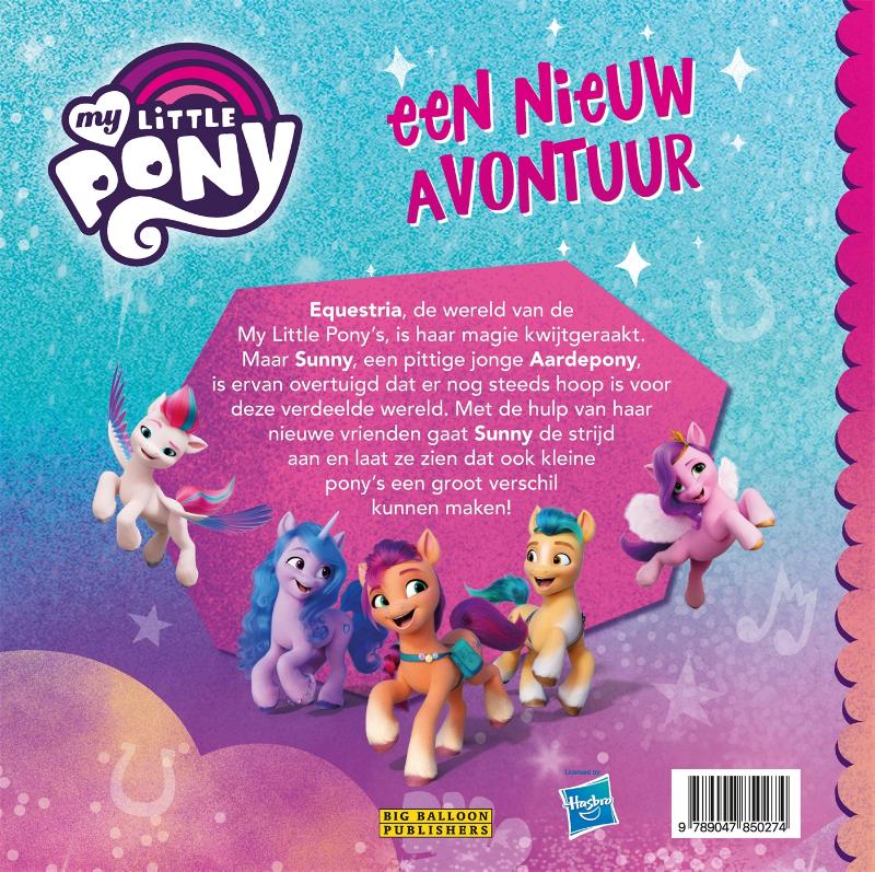 Achterkant van Een nieuw avontuur