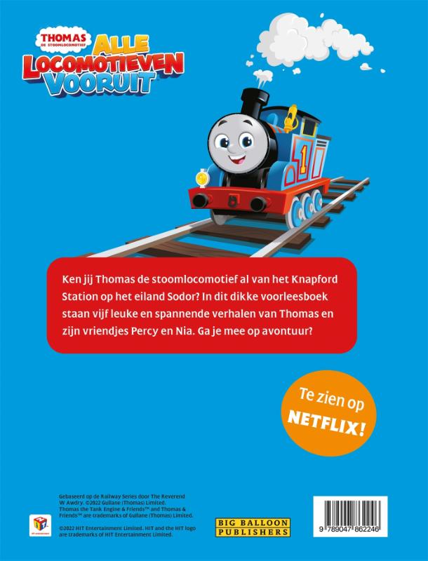 Achterkant van Alle locomotieven vooruit