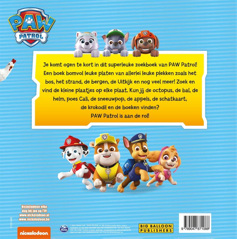 Achterkant van Groot zoekboek