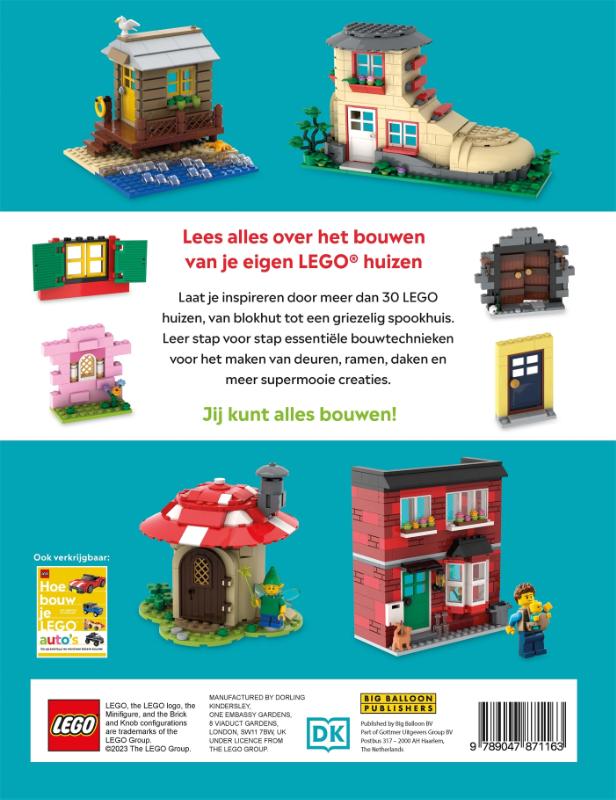 Achterkant van Hoe bouw je LEGO huizen