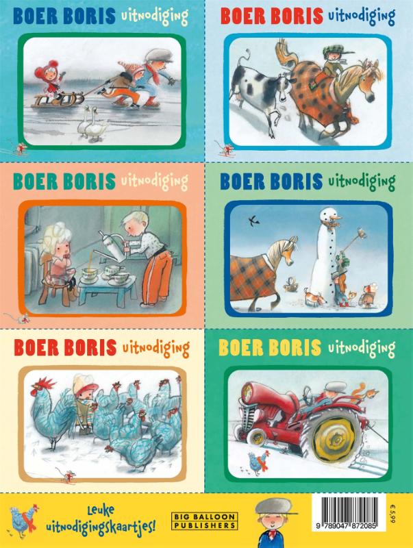 Achterkant van Winterdoeboek Boer Boris