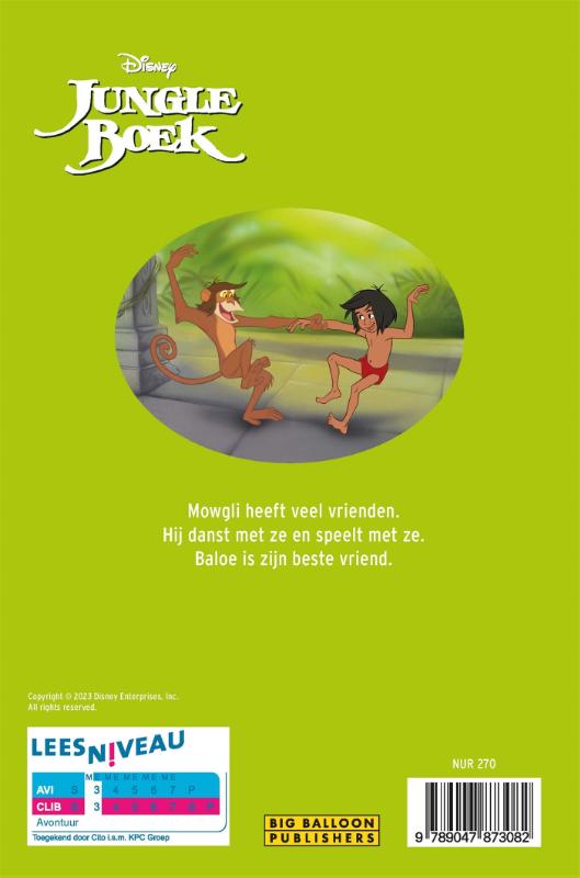 Achterkant van Disney Jungle Book, Echte vrienden