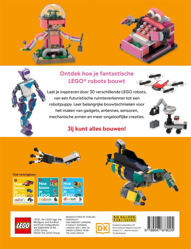 Achterkant van Hoe bouw je LEGO® robots