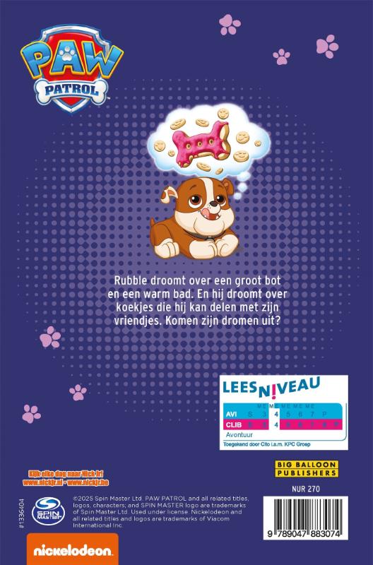 Achterkant van PAW Patrol, De wens van Rubble