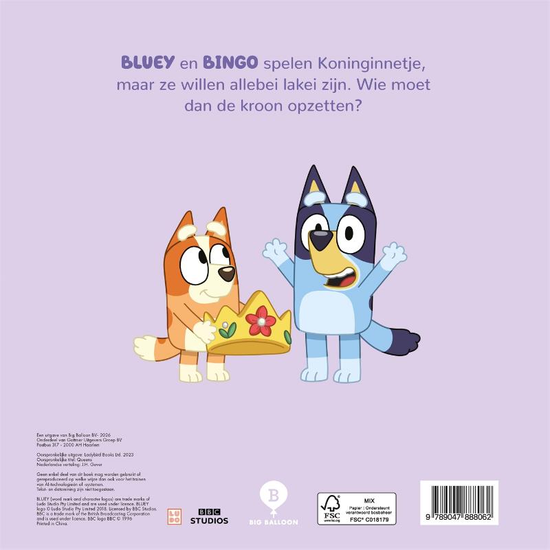 Achterkant van Koninginnetje