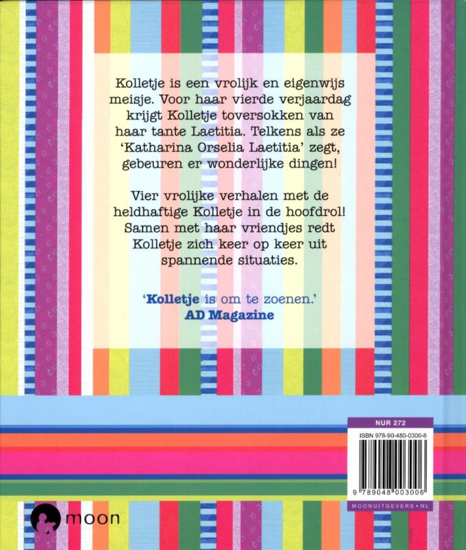 Achterkant van Kolletje is een held special