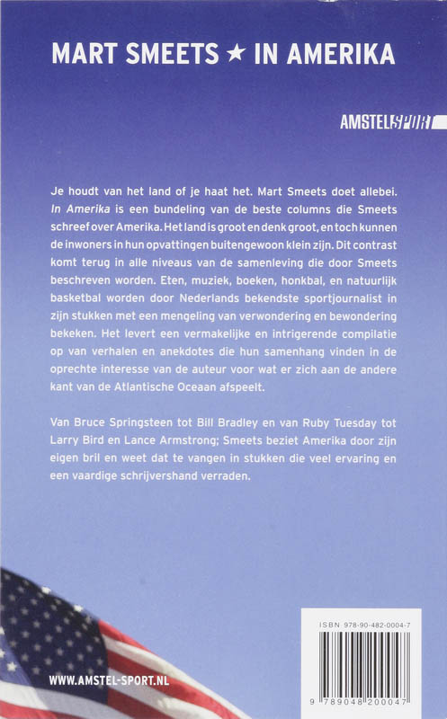 Achterkant van In Amerika
