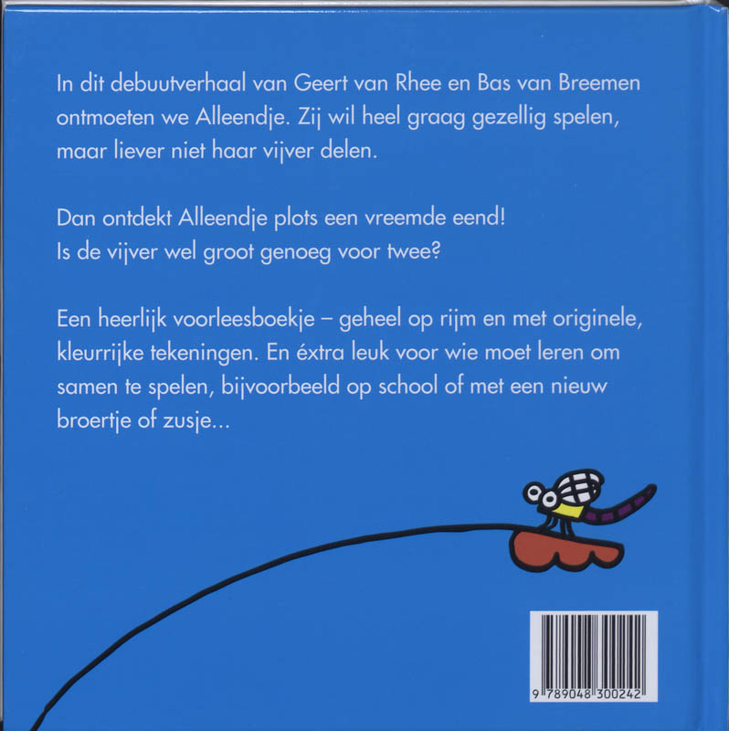 Achterkant van Alleendje