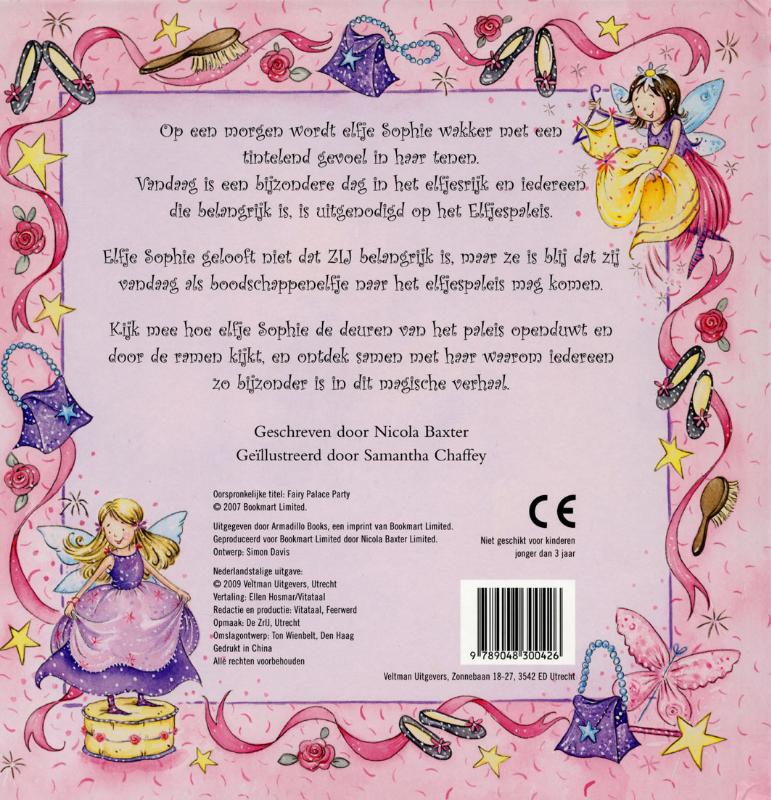Achterkant van Het grote elfjesfeest