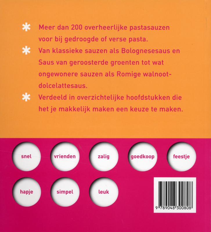 Achterkant van Pasta