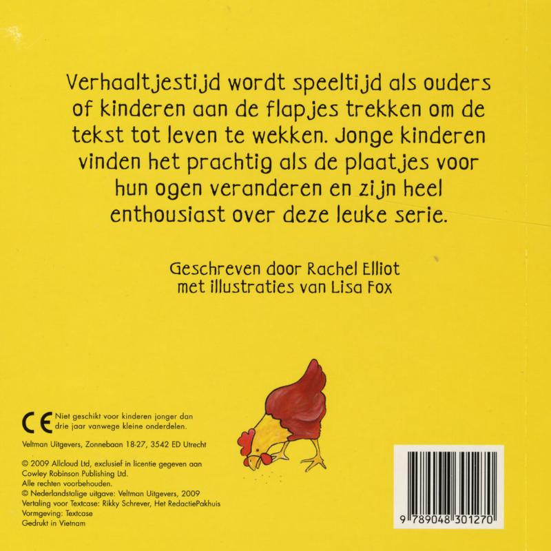 Achterkant van Wie is mama? Wie is haar baby?