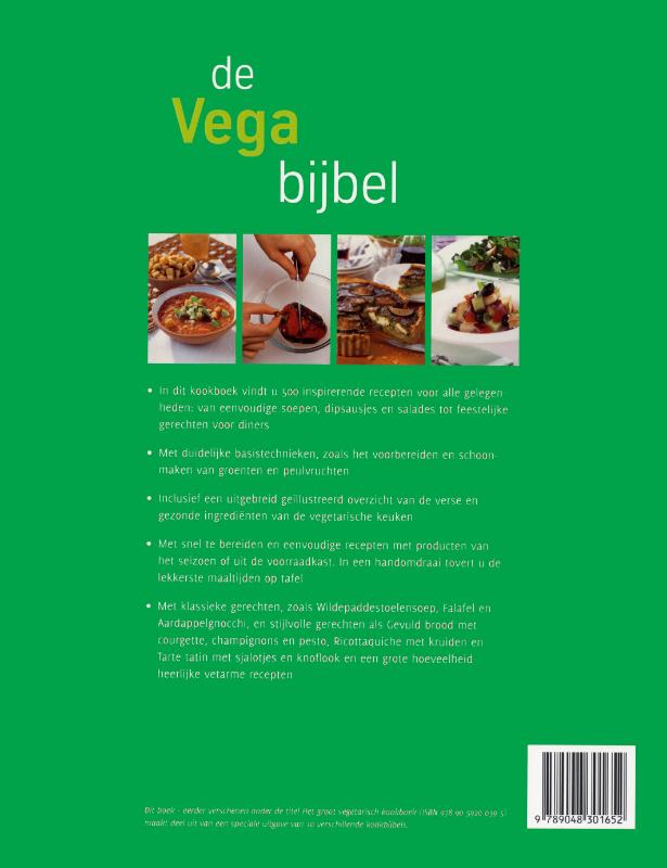 Achterkant van De vegabijbel