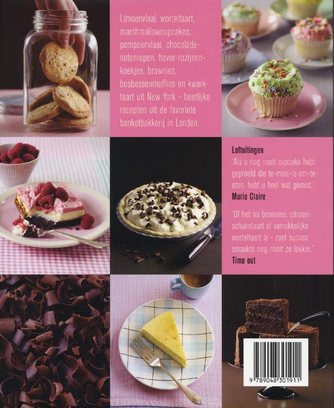 Achterkant van Het hummingbird bakboek