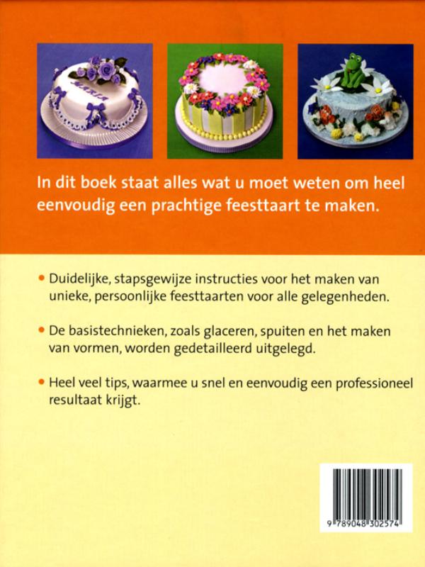 Achterkant van Bijzondere taartdecoraties