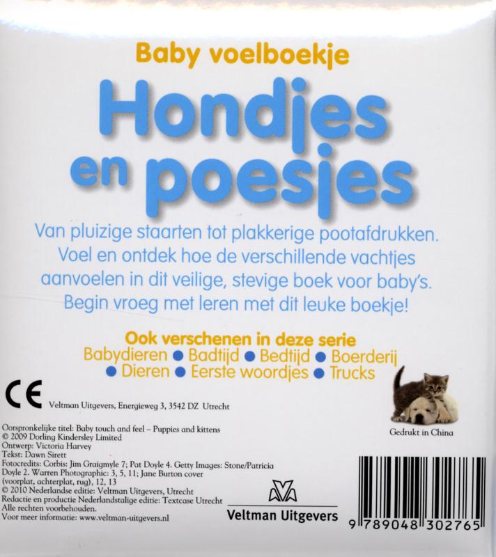 Achterkant van Hondjes en poesjes
