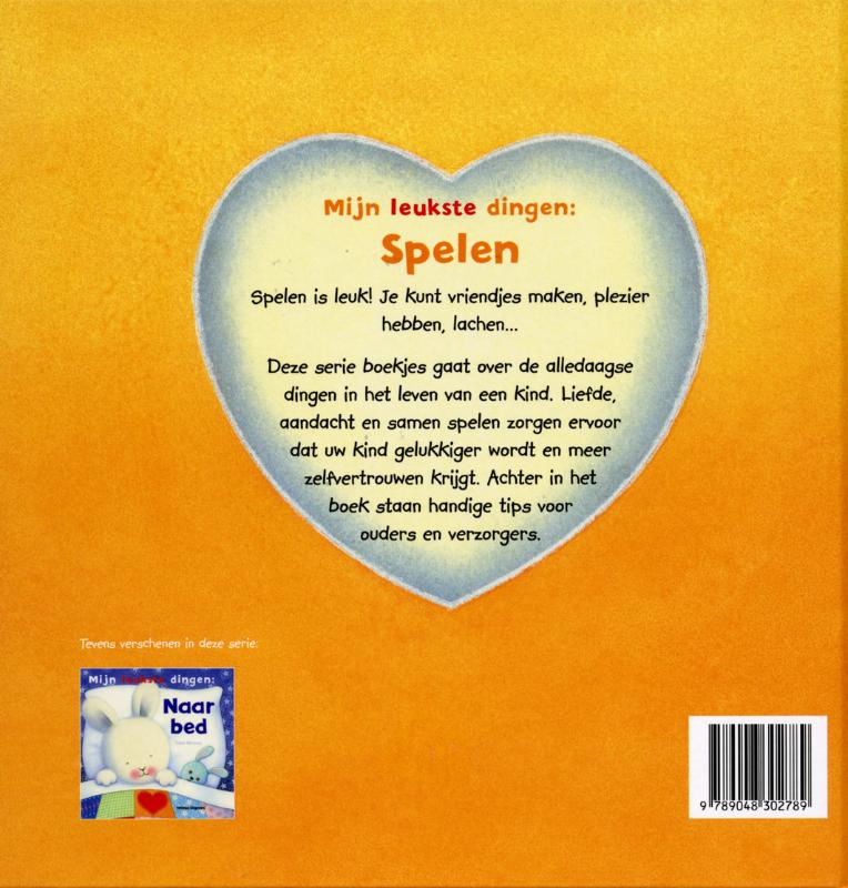 Achterkant van Spelen