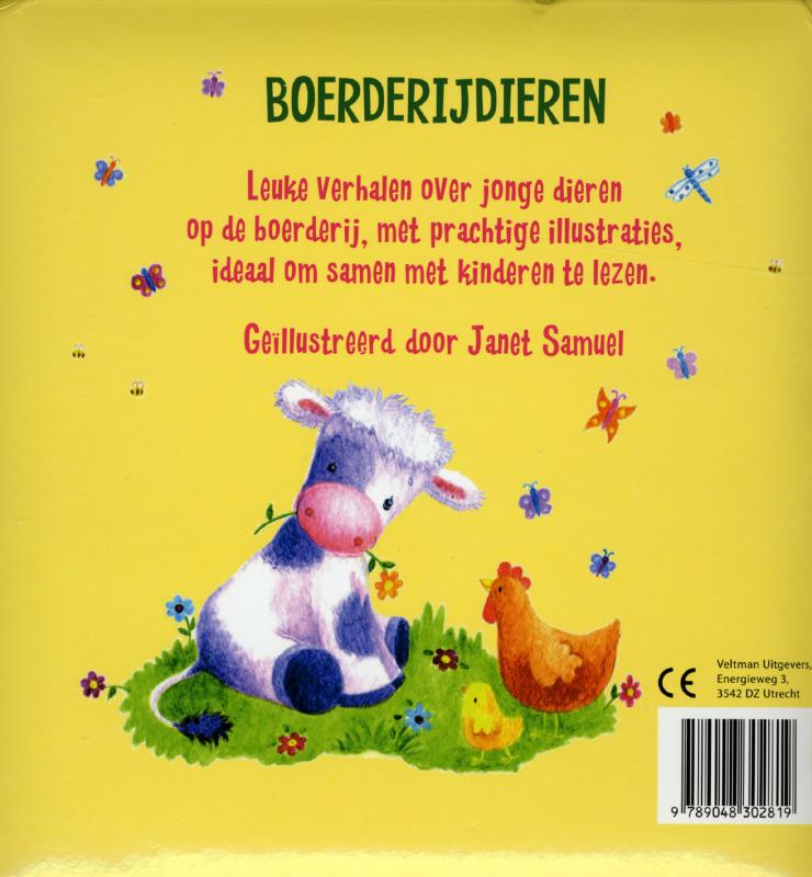 Achterkant van Boerderijdieren