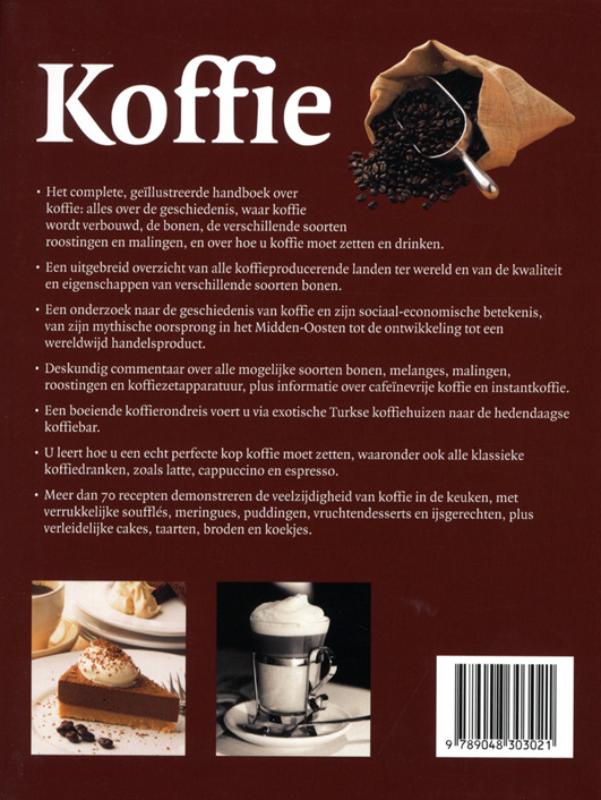 Achterkant van Koffie