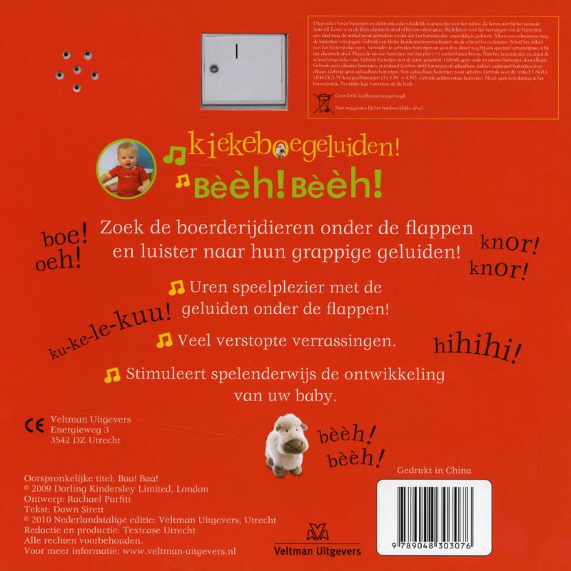 Achterkant van Bèèh! Bèèh!