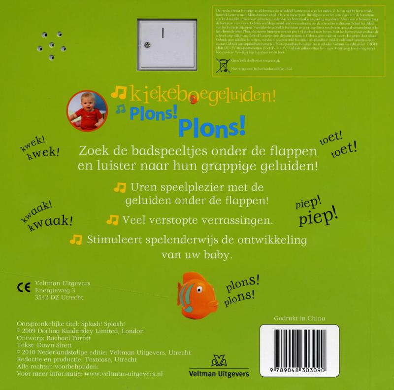 Achterkant van Plons! Plons!