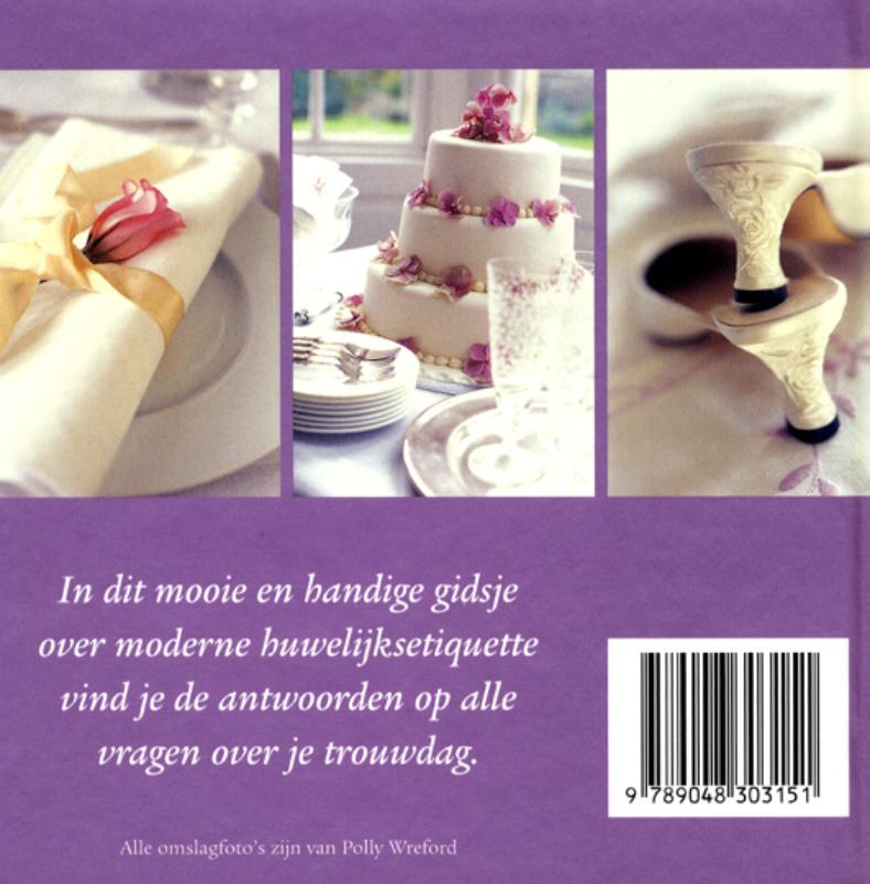 Achterkant van Huwelijksetiquette