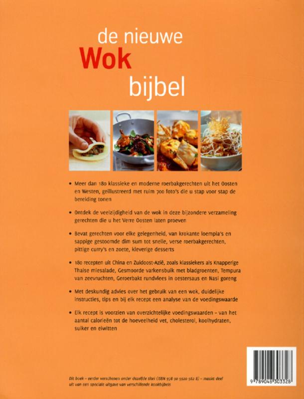 Achterkant van De nieuwe wokbijbel