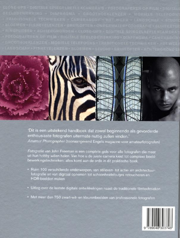 Achterkant van Fotografie