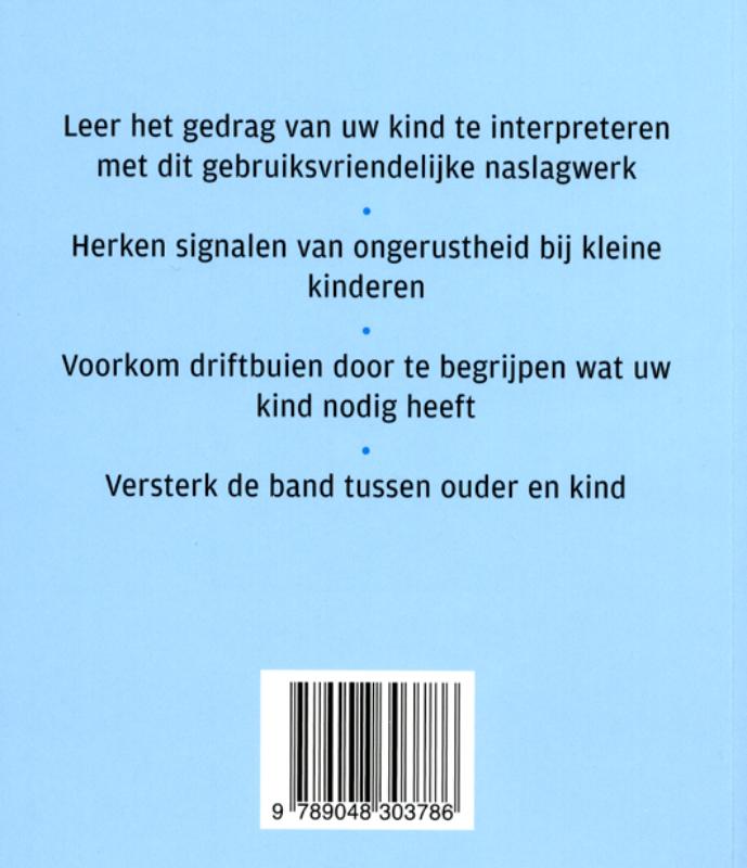 Achterkant van Baby & peuter lichaamstaalgids