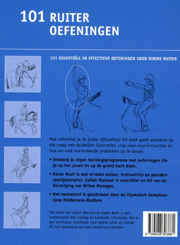 Achterkant van 101 ruiteroefeningen