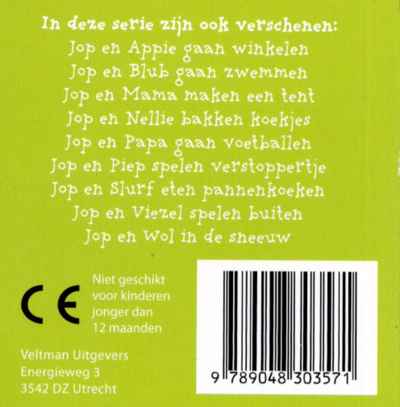 Achterkant van Jop en Rap gaan naar oma (a 10 ex.)