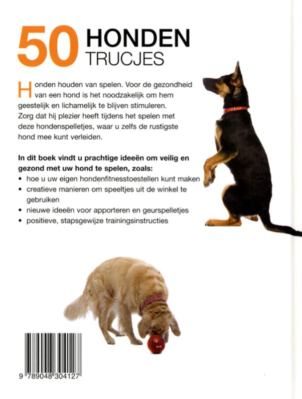 Achterkant van 50 Hondentrucjes