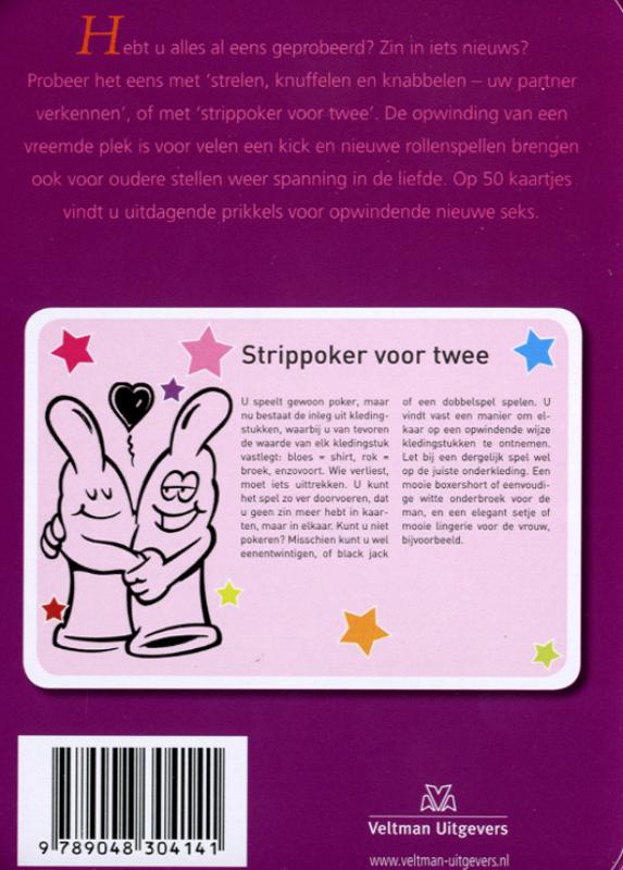 Achterkant van Sex uit een blik