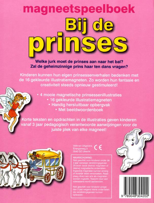 Achterkant van Bij de prinses