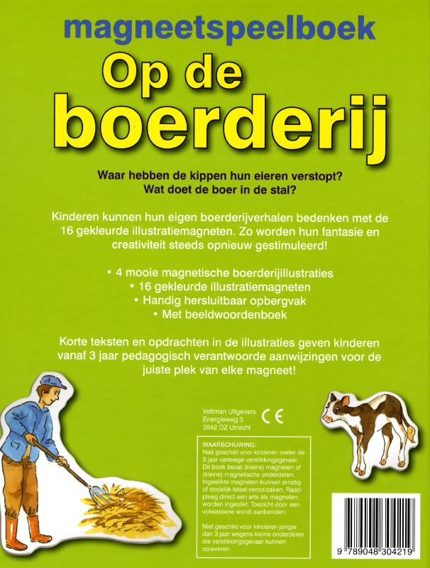 Achterkant van Op de boerderij