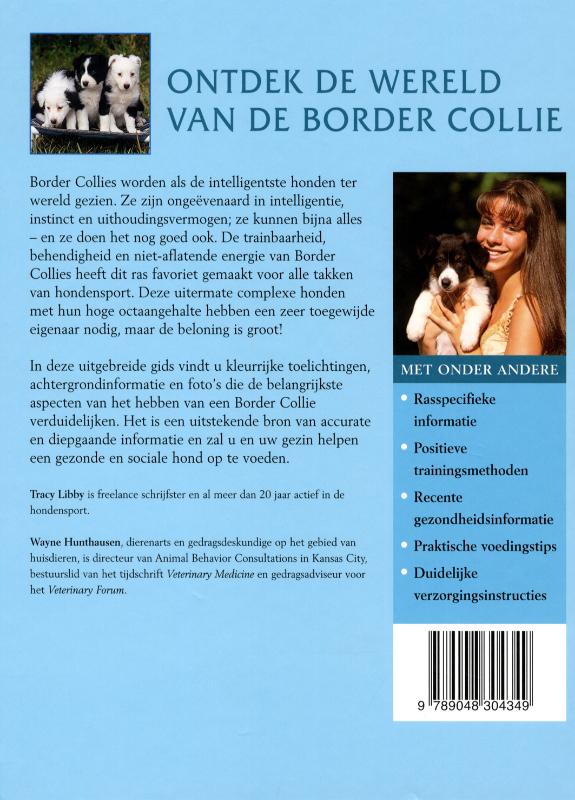 Achterkant van De Border Collie