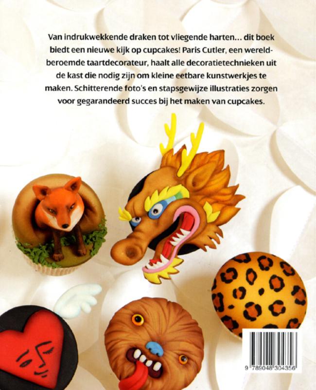 Achterkant van Cupcakedecoraties