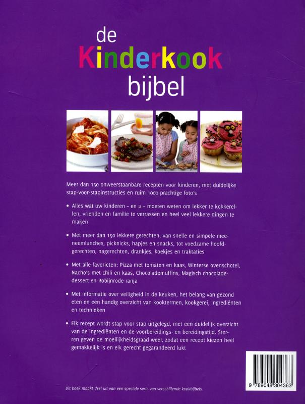 Achterkant van De kinderkookbijbel