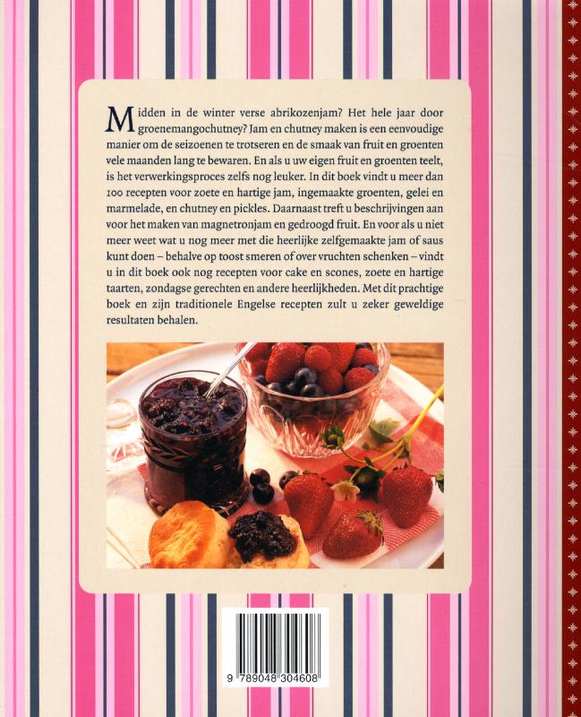 Achterkant van Jam & Chutney