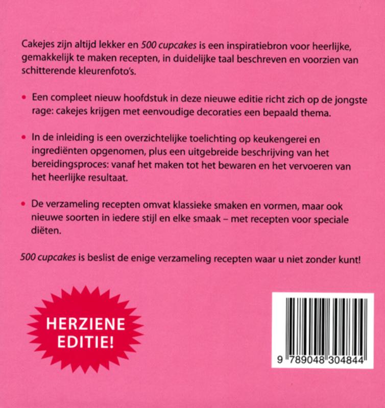 Achterkant van 500 cupcakes