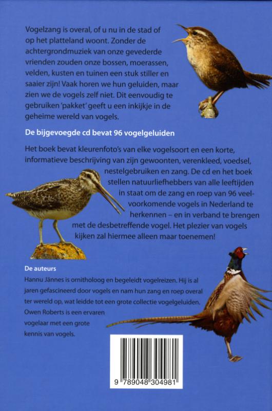 Achterkant van Vogelgids