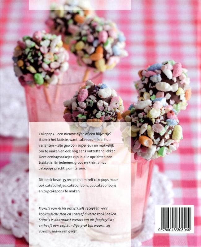 Achterkant van Cakepops